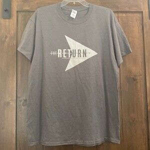E75 NWOT Men's Unisex T-Shirt Sz. L The Return Father's Blessings Christian